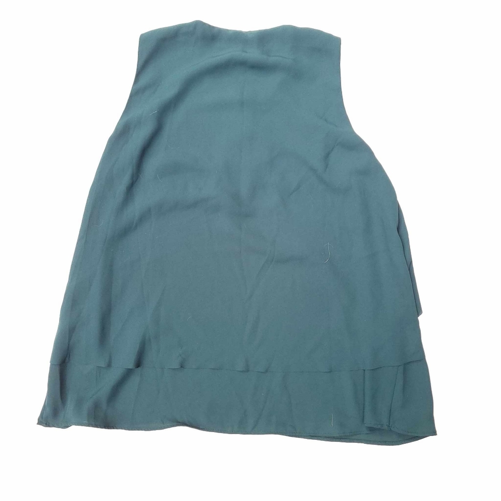 Banana Republic Flowy Deep Teal Sleeveless tank Top size XXS - Picture 6 of 6
